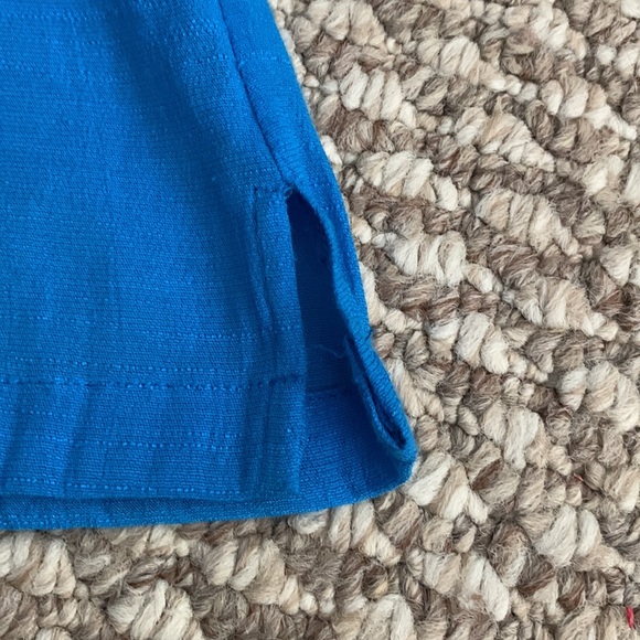 Forever 21 Blue Sleeveless Button Down Tank Top - Picture 5 of 5